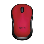 Logitech M220 Silent Kablosuz Mouse Kırmızı (910-004880) - 1