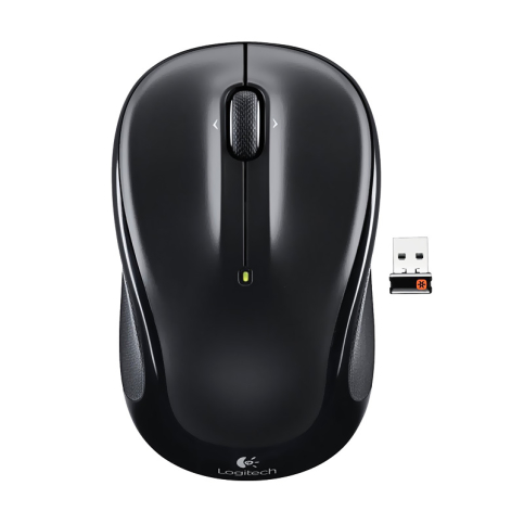 Logitech M235 Kablosuz Nano Mouse Siyah-Gümüş (910-002201) - 1