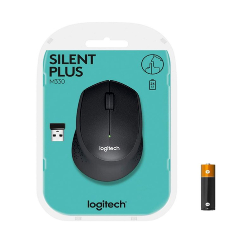 Logitech M330 Silent Kablosuz Mouse Siyah (910-004909) - 2