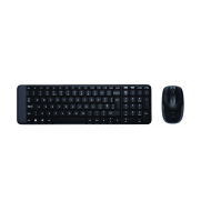 Logitech Mk220 Kablosuz Klavye Mouse Q Usb Siyah (920-003163) - 1