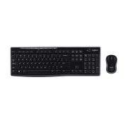 Logitech Mk270 Kablosuz Klavye Mouse Q Usb Siyah (920-004525) - LOGİTECH