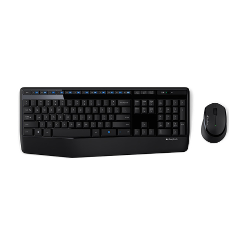 Logitech Mk345 Kablosuz Klavye Mouse Q Usb Siyah (920-006514) - 1