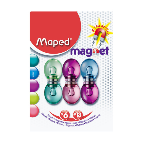 Maped 517111 Fancy Mıknatıs 6Lı Blister - 1