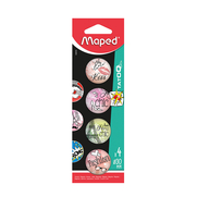 Maped 530010 Tatoo Mıknatıs 4Lü Blister - MAPED