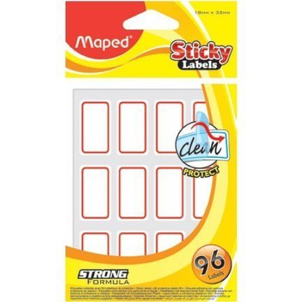 Maped 774510 Nouveau Yapışkanlı Etiket 18X32 - 1