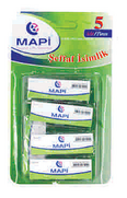 Mapi Dikdörtgen İsimlik 54X86Mm Şeffaf 5Li (5010125) - Mapi