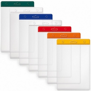 Mapi Dikey Şeritli Kart Poşeti Beyaz 100Lü (9101010) - MAPİ