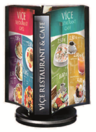 Mapi Dönerli Afiş Taşıyıcı 80X120Mm 3 Yön Siyah (5340254) - MAPİ