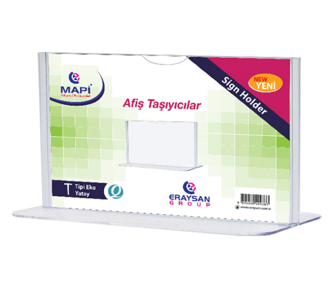 Mapi T Tipi Eko Yatay Afiş Taşıyıcı A4 (5341625) - 1