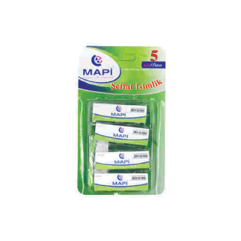 Mapi Yuvarlak İsimlik 30Mm Şeffaf 10Lu (5010133) - 1