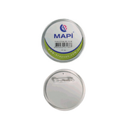 Mapi Yuvarlak İsimlik 45Mm Şeffaf 5Li (5010136) - Mapi
