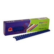 Mapibind Plastik Spiral 6Mm Lacivert 100Lü - MAPİBİND