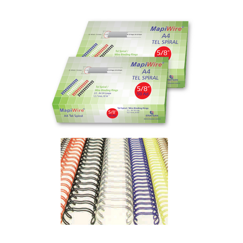 Mapiwire Tel Spiral 7/8 Beyaz 50Li (2101200) - 1