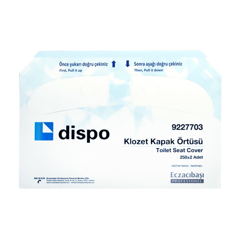 Selpak Professional Klozet Kapak Örtüsü 250 Yaprak - 1