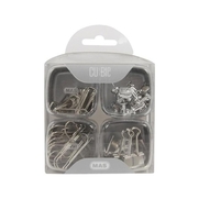 Mas 1330 Cubbie Premium Ataş+Kıskaç+Harita Çivisi Seti Silver 4Lü - MAS