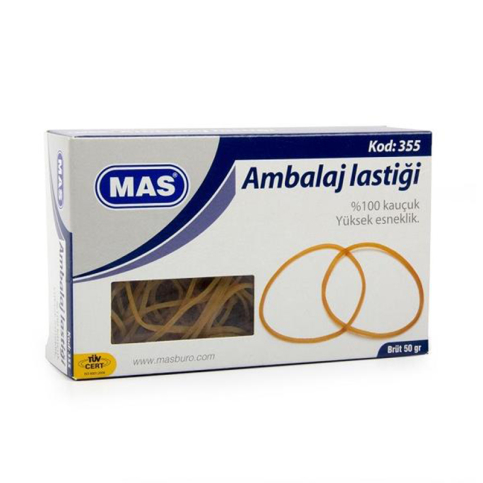 Mas 355 Midi Ambalaj Lastiği 50Gr Kutu - 1