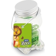 Mas 618 Zoo Ataş No:2 Yeşil Cam Kavanoz - MAS