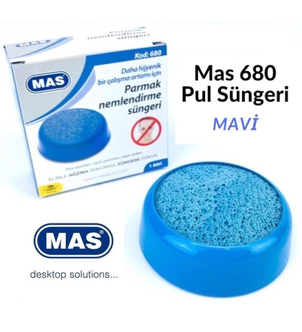 Mas 680 Pul Süngeri Mavi - 1