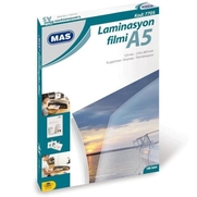 Mas 7705 Laminasyon Filmi A5 125Mic 100Lü - MAS