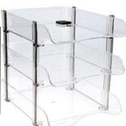 Mas 823 Standart Evrak Rafı Şeffaf 3Lü - MAS