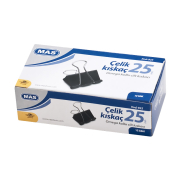 Mas 925 Omega Çelik Kıskaç 25Mm 12Li Kutu - MAS