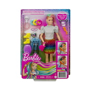 Mattel Barbie Leopar Desenli Saçlar Bebeği (Grn81) - 1