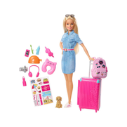 Mattel Barbie Seyahatte Bebeği Ve Aksesuarlar (Fwv25) - 2