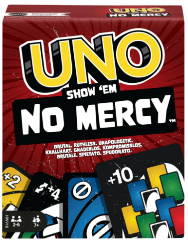 Mattel Uno No Mercy Kartlar (Hwv18) - 2