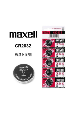 Maxell Cr2032 Lityum Düğme Pil 3V - 1