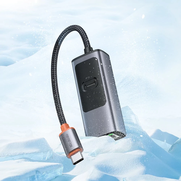 Mcdodo Hu-0680 2 İn 1 Usb Hub Type C Pd+Lan Usb Çoklayıcı Deep Gri - 5