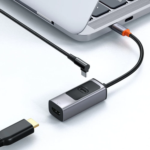 Mcdodo Hu-1130 2 İn 1 Usb Hub Usb C Pd+Lan Usb Çoklayıcı Deep Gri - 3