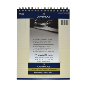 Mead Cambridge Spiralli Fildişi Bloknot A4 Çizgili 70 Yaprak (159890) - MEAD