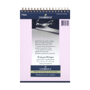 Mead Cambridge Spiralli Pembe Bloknot A4 Çizgili 70 Yaprak (159418) - MEAD