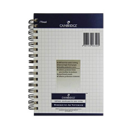 Mead Cambridge Spiralli Beyaz Defter A6 Kareli 120 Yaprak (205750) - MEAD