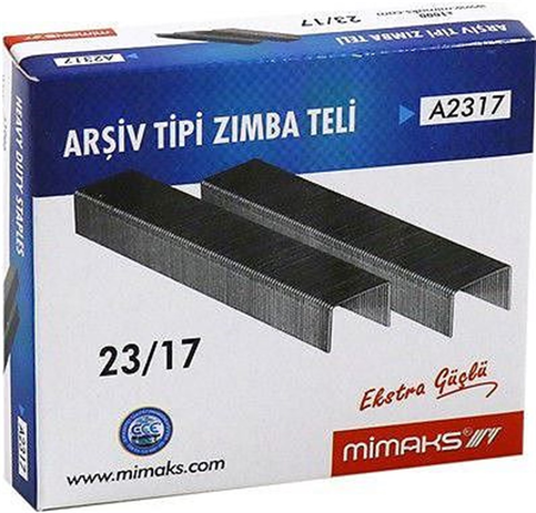 Mimaks Zımba Teli No:23/17 1000Li (A2317) - 1