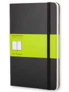 Moleskine Qp012 Klasik Sert Kapak Defter 9X14 Düz 192 Yaprak Siyah - MOLESKİNE
