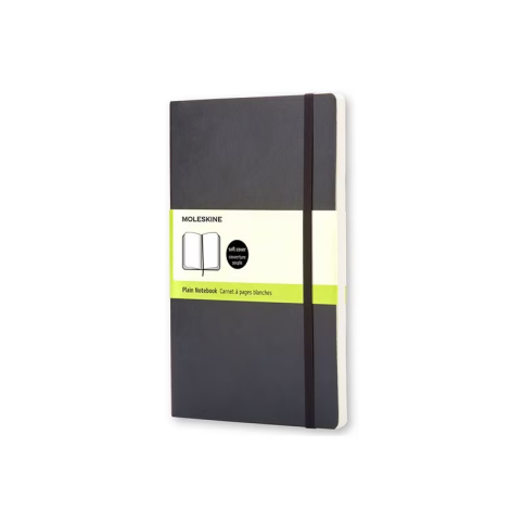 Moleskine Qp613 Klasik Defter 9X14 Düz 192 Yaprak Siyah - 1