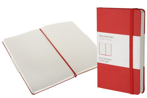 Moleskine Mm710R Klasik Sert Kapak Çizgili 192 Yaprak Kırmızı - 1