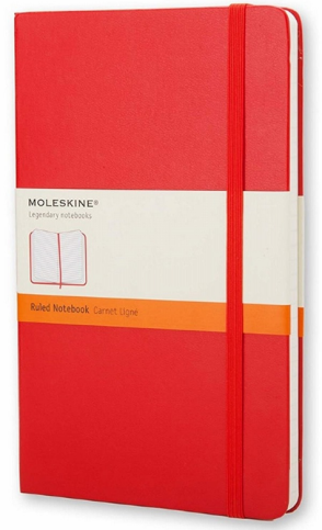 Moleskine Mm710R Klasik Sert Kapak Çizgili 192 Yaprak Kırmızı - 2