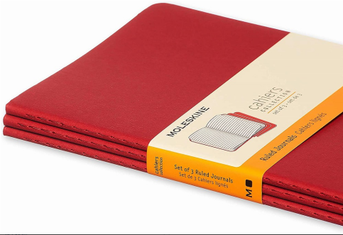 Moleskine Ch116Vf Cahier Defter 13X21 Çizgili 80 Yaprak Bordo 3Lü - 5