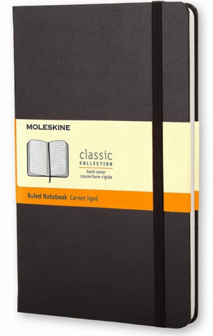 Moleskine Qp060 Klasik Defter 13X21 Çizgili 240 Yaprak Siyah - 1