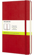 Moleskine Qp062R Klasik Defter 13X21 Düz 240 Yaprak Kırmızı - 1