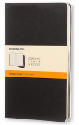 Moleskine Qp316 Cahier Defter 13X21 Çizgili 80 Yaprak Siyah 3Lü - 1