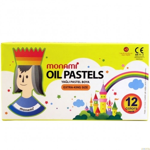 Monami Pastel Boya 12 Renk (Mp12) - 1