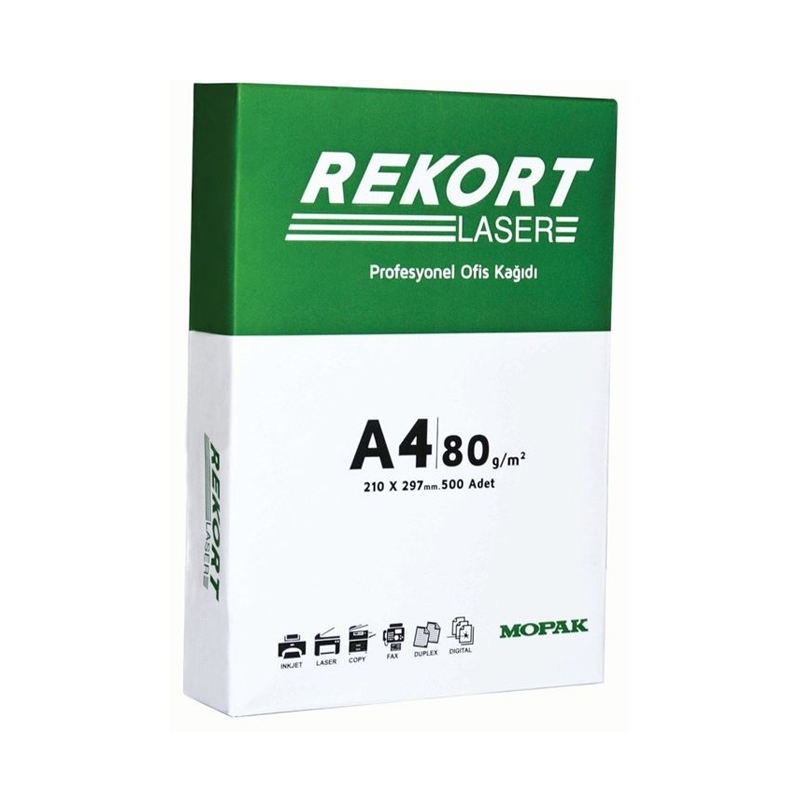 MOPAK REKORT FOTOKOPİ KAĞIDI A4 80gr 500LÜ #2