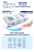 Mr.Oxy Çok Amaçlı Yüzey Temzileme Havlusu Beyaz Sabun Kokulu 100Lü - 2