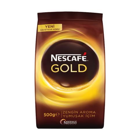 Nescafe Gold Kahve 500Gr Ekopaket - 1