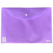 Noki 3101-100 Çıtçıtlı Evrak Dosyası A4 Mor - Noki