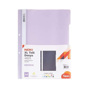 Noki 4825-170 Xl Telli Dosya Lila 25Li Poşet - 1