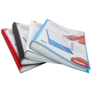 Noki 641100-N Cepli Sunum Dosyası A4 Kırmızı 100Lü - NOKİ